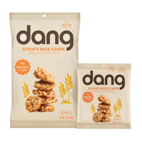 Dang Sticky Rice Chips Original Recipe Two Sizes